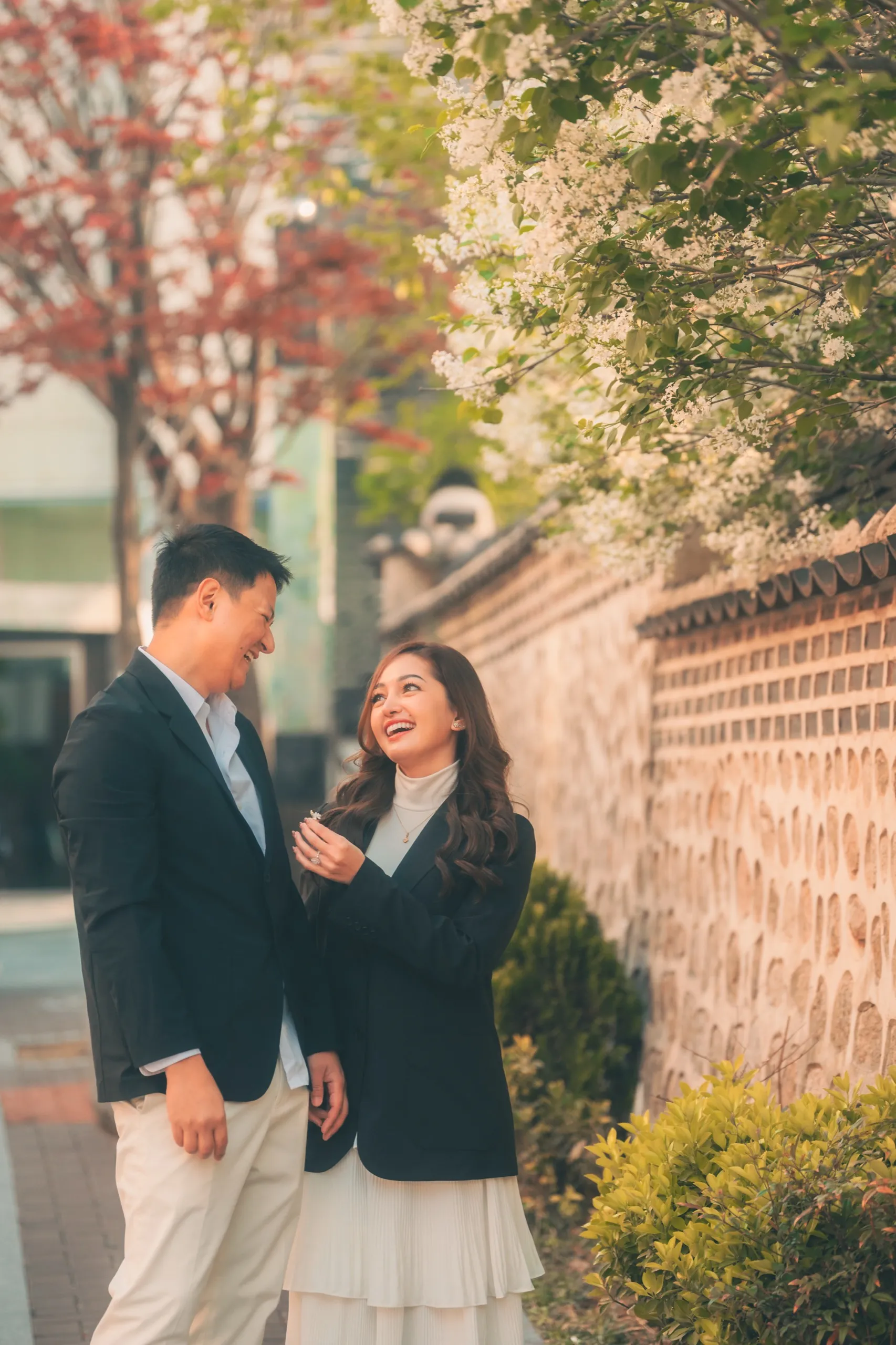 Joyce and Gideon in Anguk-dong, Seoul