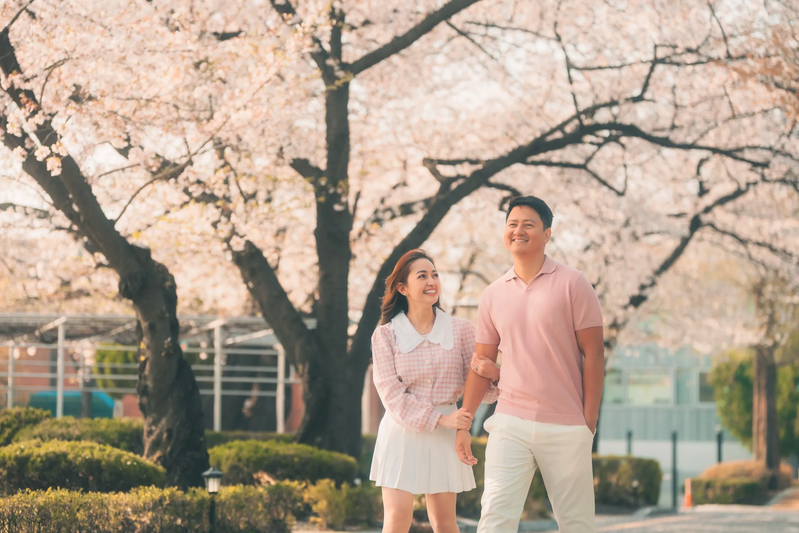 Joyce and Gideon in Anguk-dong, Seoul