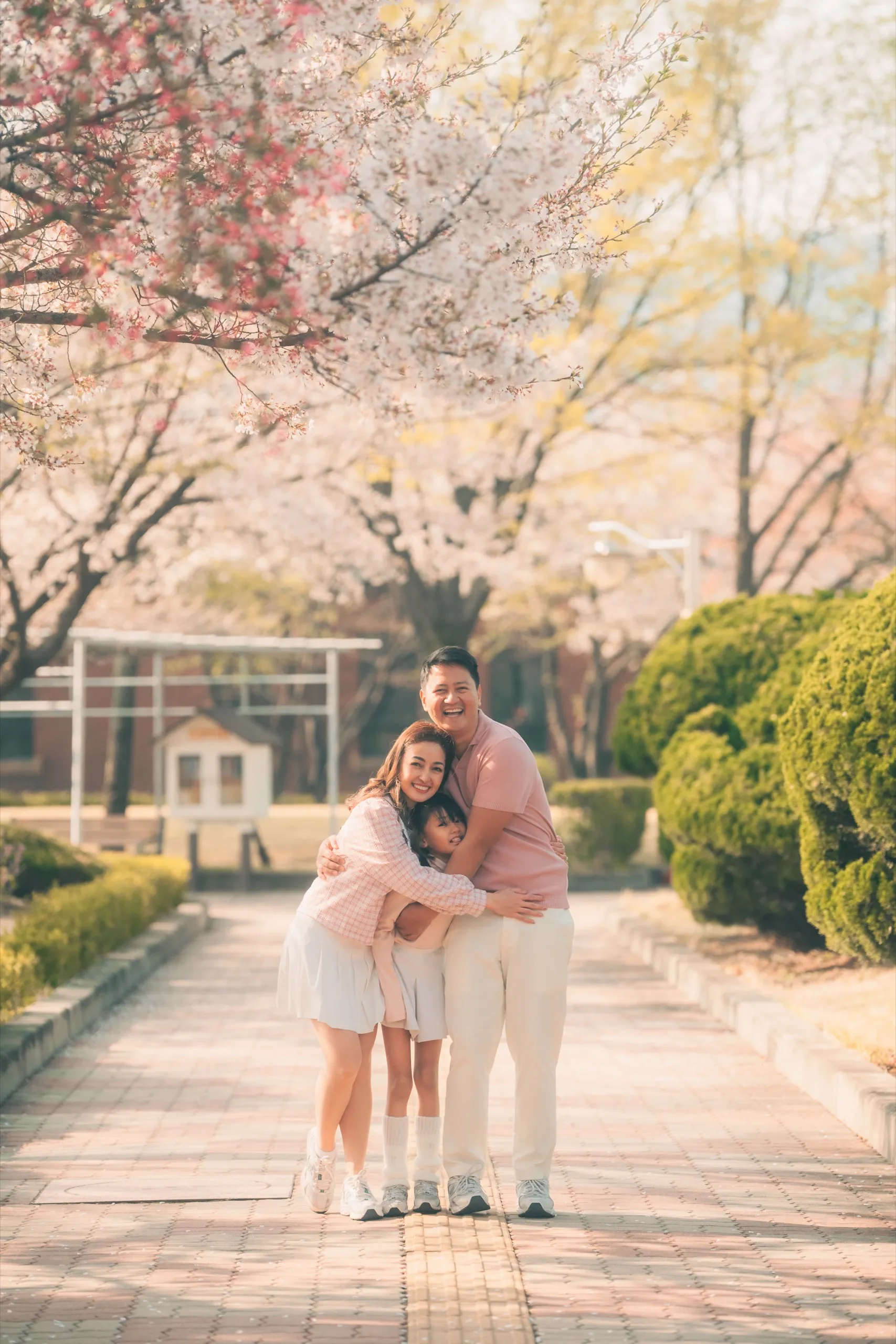 Joyce and Gideon in Anguk-dong, Seoul