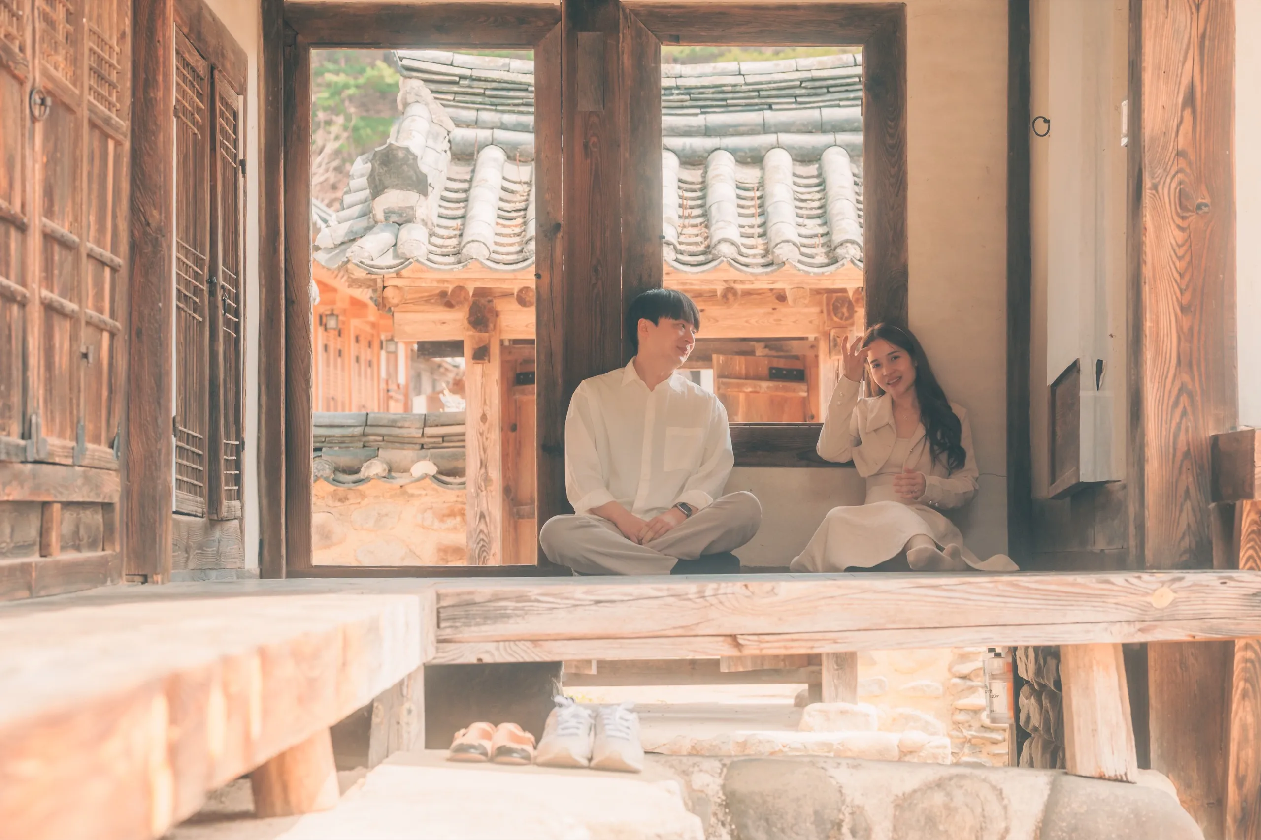 Kristel and Suhyuk in Andong