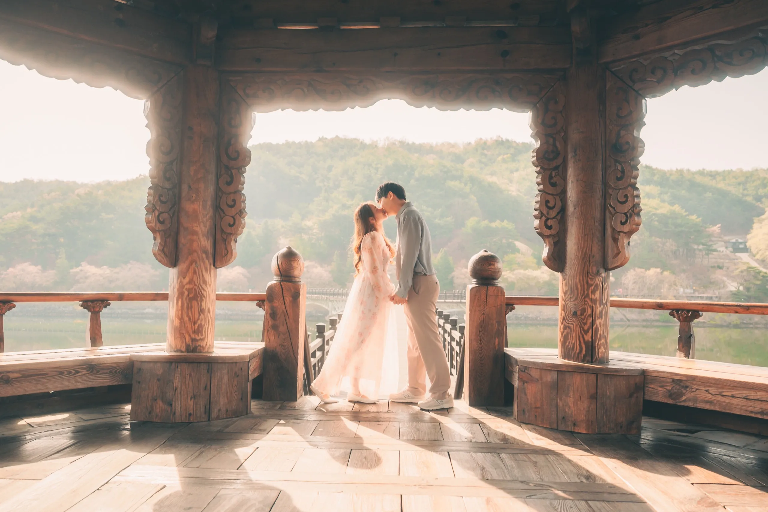 Kristel and Suhyuk in Andong