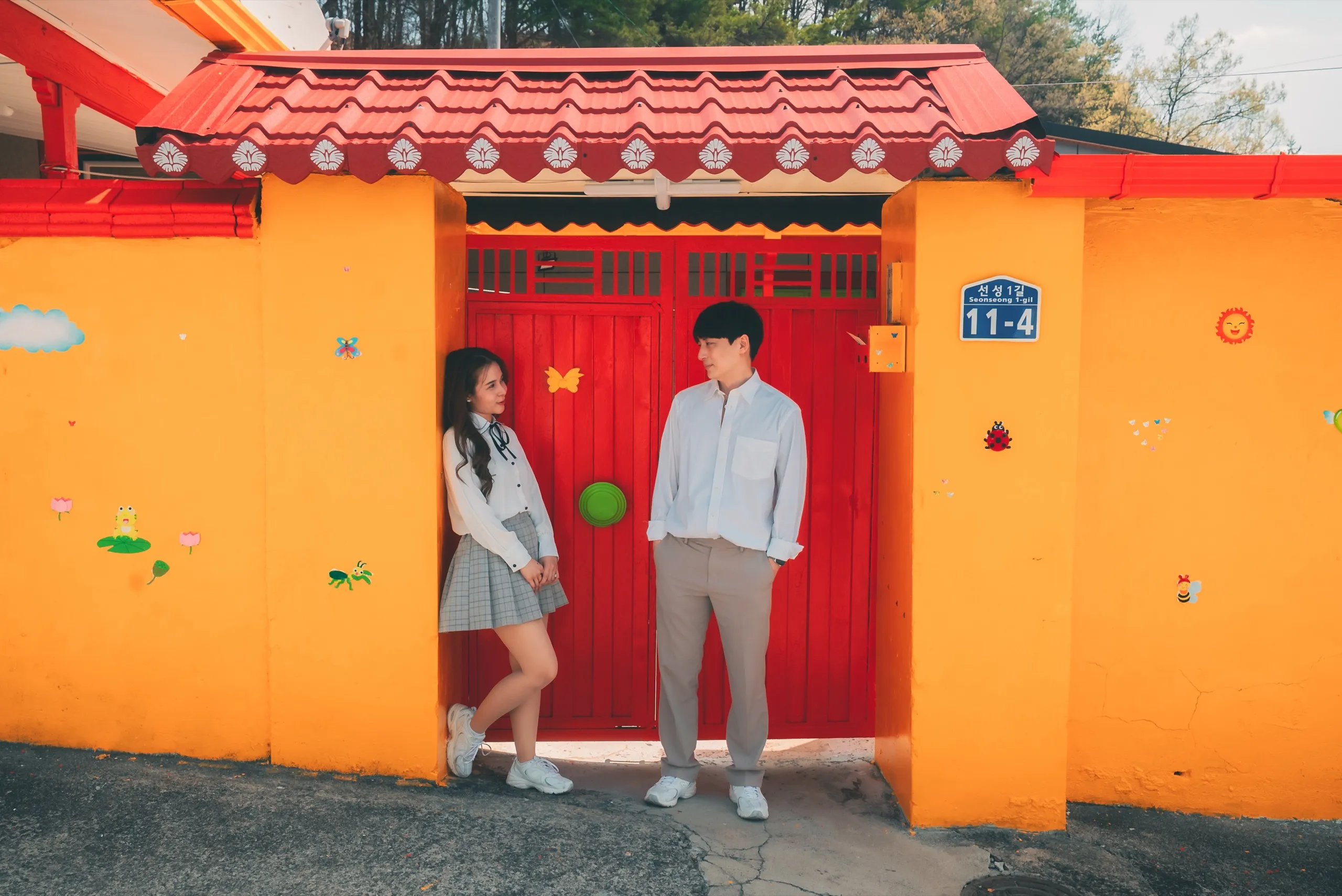Kristel and Suhyuk in Andong