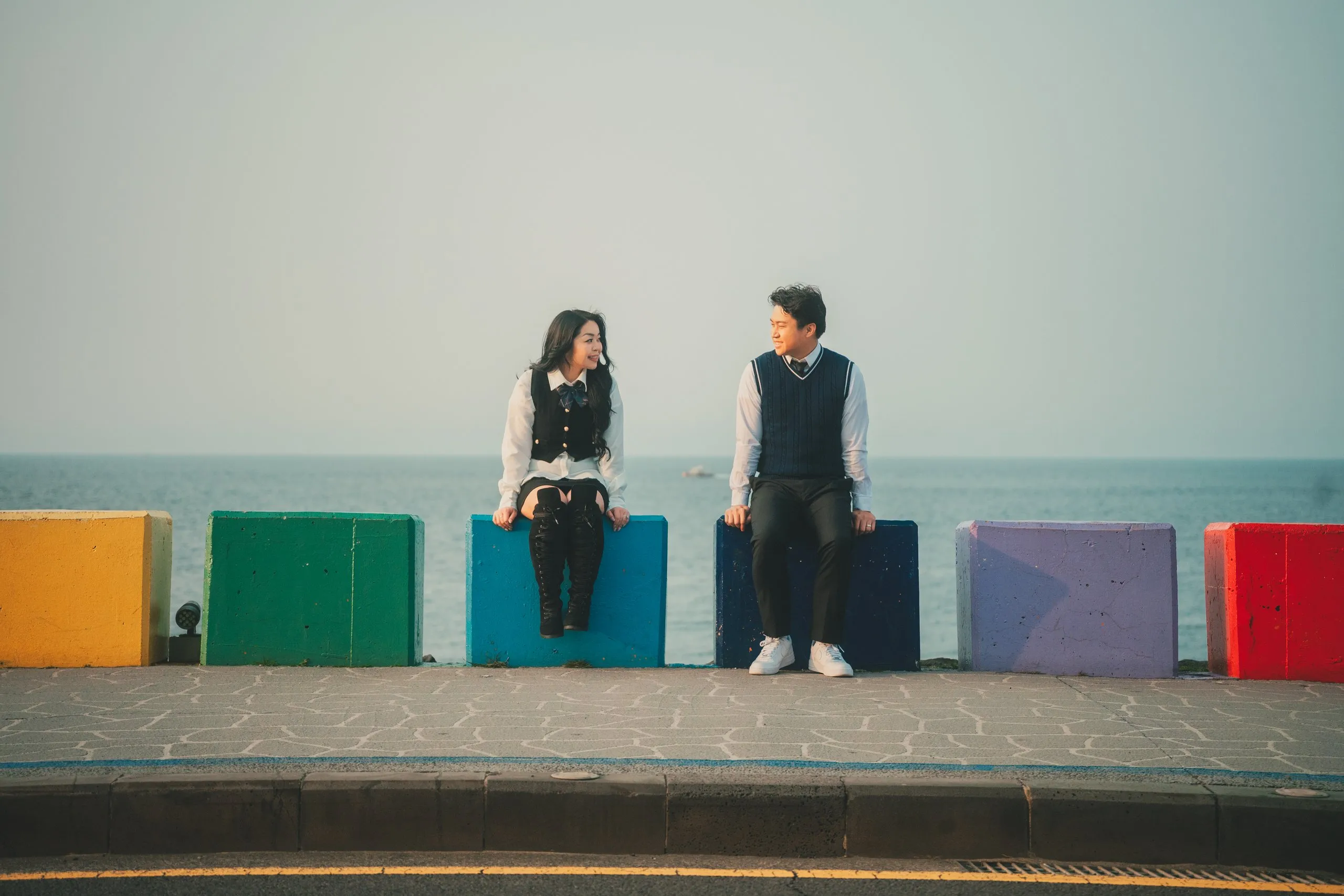 Ivan and Mindy on Jeju Island