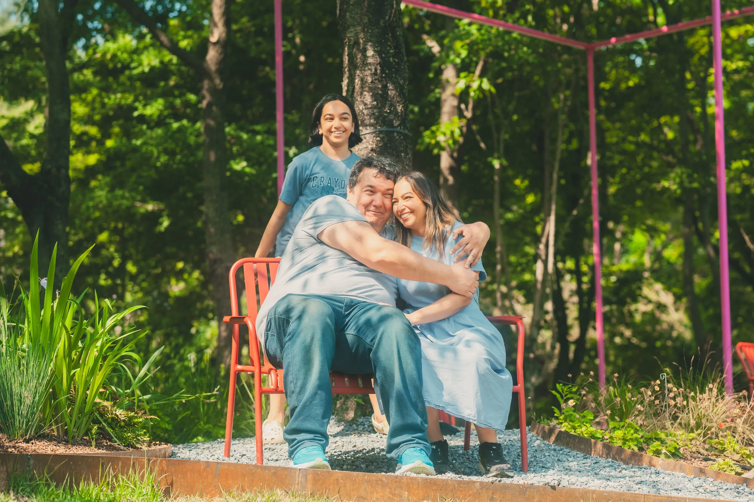 The Khidhir family in Seoul Forest