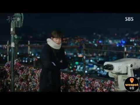 My Love from the Star at the N Seoul Tower love lock fence.