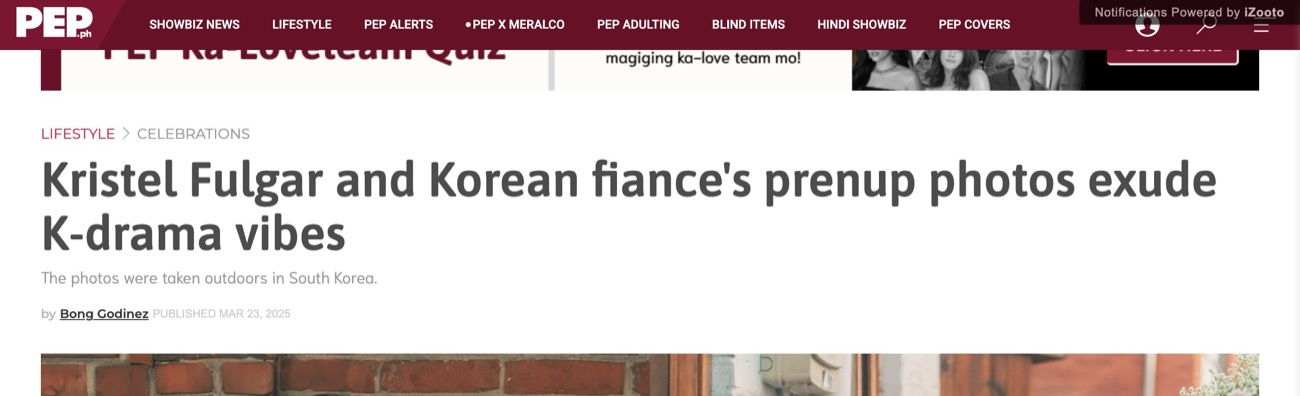 PEP.ph article headline.